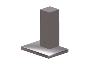 Electrom&eacute;nagers 3D - Hotte murale en acier - Tecno - TCF 70