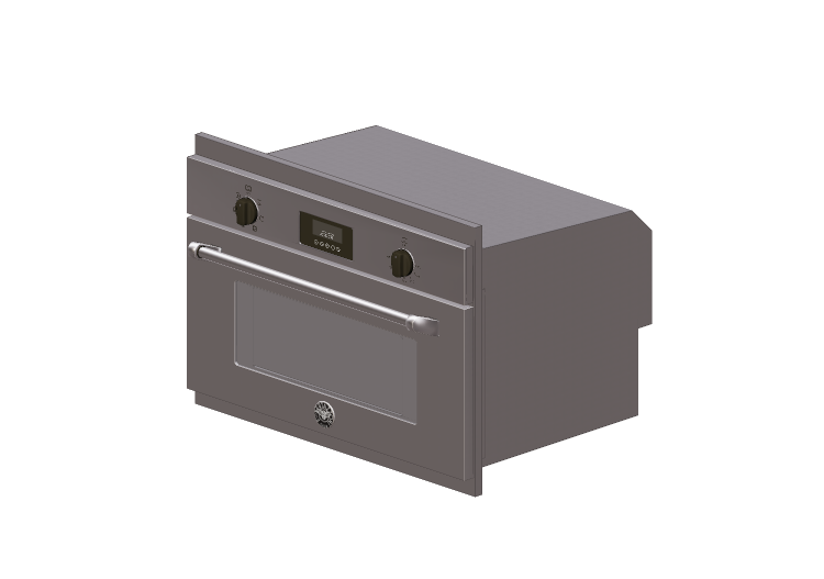 Eletrodomésticos 3D - Forno de embutir - Bertazzoni - MAS... Eletrodomésticos 3D - Forno de embutir - Bertazzoni - MAS...