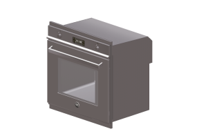 3D Electrical Appliances - Built-in ventilated oven - Bertazzoni - PRO FS30 XT