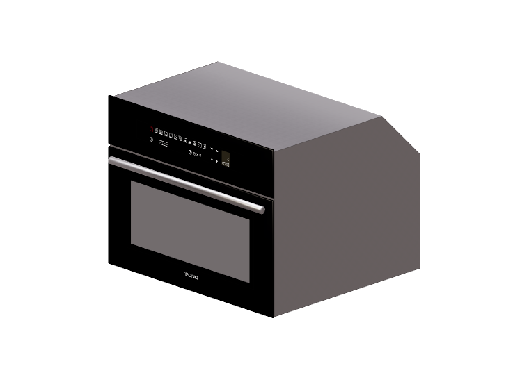3D Electrical Appliances - Built-in oven - Tecno - SPEED... 3D Electrical Appliances - Built-in oven - Tecno - SPEED...