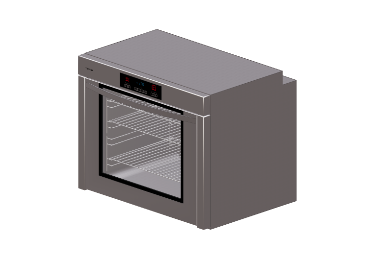 Electrodomésticos 3D - Horno empotrado - Tecno - TF76 -... Electrodomésticos 3D - Horno empotrado - Tecno - TF76 -...