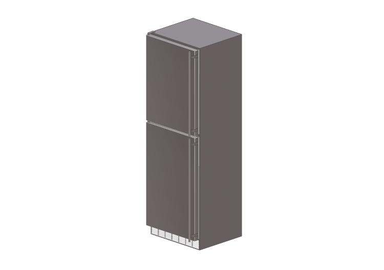 Electroménagers 3D - Réfrigérateur combiné encastrable -... Electroménagers 3D - Réfrigérateur combiné encastrable -...