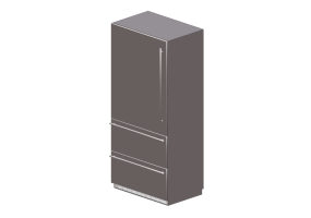 Elettrodomestici 3D - Frigorifero combinato da incasso - Liebherr - HC 2061