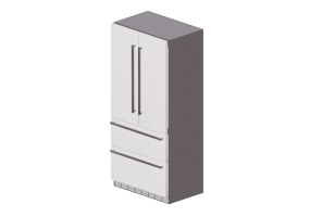Elettrodomestici 3D - Frigorifero combinato da incasso - Liebherr - HC 2062