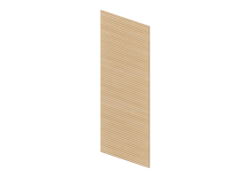 Accesorios 3D - Panel de madera - Luazzu - 500480