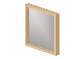 Accessoires 3D - Plateau en bois - Luazzu - 500577