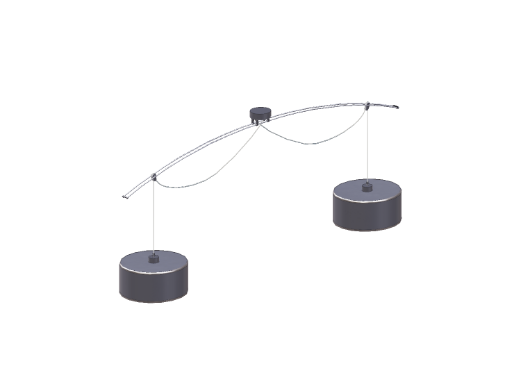 3D Ceiling Lamp - Lamp 248x100cm – Lumina – Moove Double -... 3D Ceiling Lamp - Lamp 248x100cm – Lumina – Moove Double -...