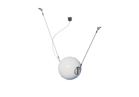 3D Schwebende Lampe - Lampe 35cm &ndash; Lumina &ndash; Perla