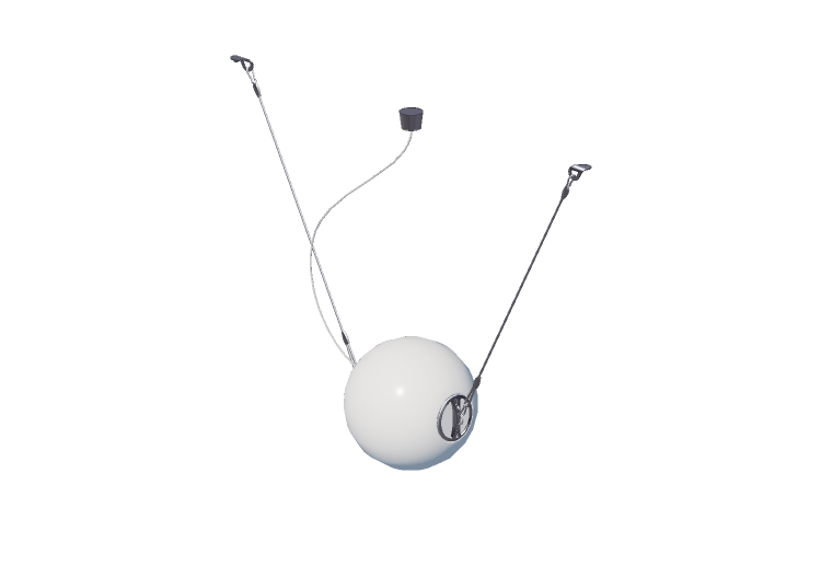 3D Schwebende Lampe - Lampe 35cm – Lumina – Perla - LUMINA 3D Schwebende Lampe - Lampe 35cm – Lumina – Perla - LUMINA