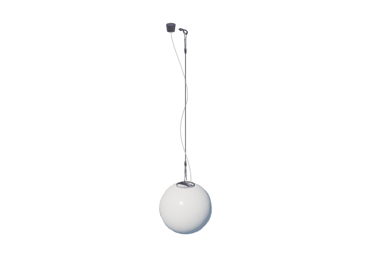 3D Ceiling Lamp - Lamp 140cm – Lumina – Perla Mono - LUMINA 3D Ceiling Lamp - Lamp 140cm – Lumina – Perla Mono - LUMINA