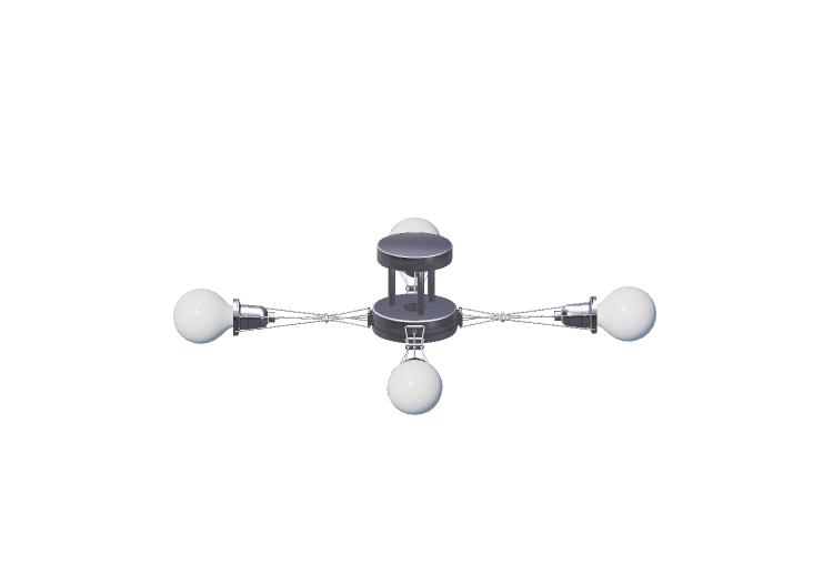 3D Deckenlampe - Lampe 20cm – Lumina – Matrix 4 - LUMINA 3D Deckenlampe - Lampe 20cm – Lumina – Matrix 4 - LUMINA