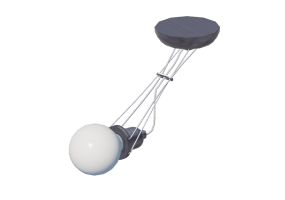 3D Deckenlampe - Lampe 20cm &ndash; Lumina &ndash; Matrix