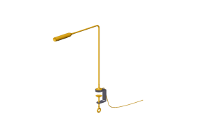 L&acirc;mpadas de mesa 3D - Lumin&aacute;ria 60cm &ndash; Lumina &ndash; Flo Clamp