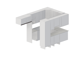 3D Kitchens - Furnished kitchen - Marbodal