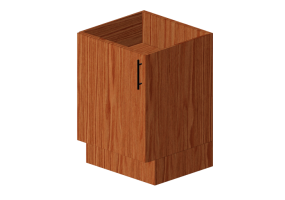 3D Bases - Base para lavabo de madera - Marbodal - Arkitekt Plus - 2026060