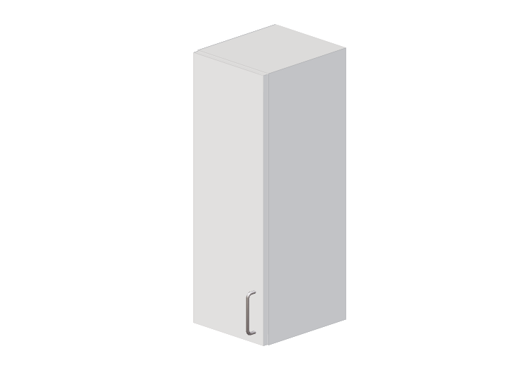 Pensili 3D - Pensile in legno laccato - Marbodal - Aspekt -... Pensili 3D - Pensile in legno laccato - Marbodal - Aspekt -...