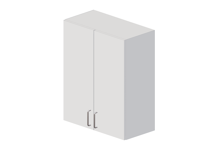 Pensili 3D - Pensile in legno laccato - Marbodal - Aspekt -... Pensili 3D - Pensile in legno laccato - Marbodal - Aspekt -...