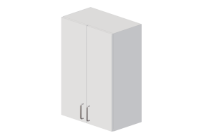 Armoires sup&eacute;rieures 3D - Meuble haut en bois laqu&eacute; - Marbodal - Aspekt - 5012060