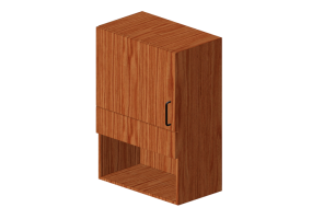 3D Hanging cabinets - Wooden wall unit - Marbodal - Arkitekt Plus - 5071060