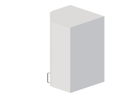 3D Hanging cabinets - Corner wall unit in lacquered wood - Marbodal - Aspekt - 5040060