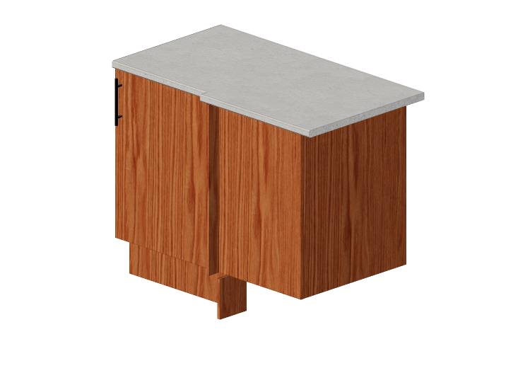 Muebles 3D - Armario esquinero de madera - Marbodal -... Muebles 3D - Armario esquinero de madera - Marbodal -...