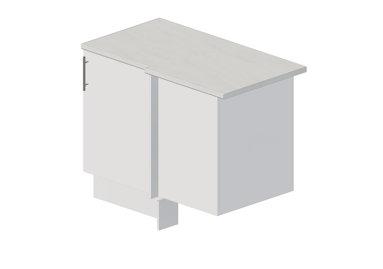 3D Möbel - Eckschrank aus lackiertem Holz - Marbodal -... 3D Möbel - Eckschrank aus lackiertem Holz - Marbodal -...