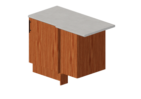 3D Furniture - Wooden corner cabinet - Marbodal - Arkitekt Plus - 2065120