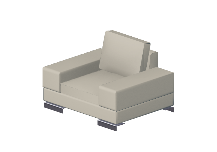 3D Sessel und Sofas - Ledersofa 1-Sitzer - Giulio Marelli -... 3D Sessel und Sofas - Ledersofa 1-Sitzer - Giulio Marelli -...