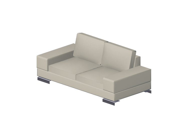 3D Sessel und Sofas - Ledersofa 2-Sitzer - Giulio Marelli -... 3D Sessel und Sofas - Ledersofa 2-Sitzer - Giulio Marelli -...