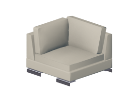 Divani 3D - Divano componibile angolare in pelle - Giulio Marelli - Albert 9AB102