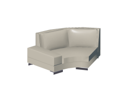 Poltronas y Sof&aacute;s 3D - Sof&aacute; modular angular de cuero - Giulio Marelli - Albert 9AB104SX