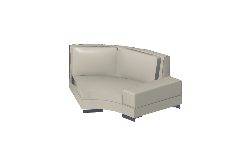 3D Sofa - Modular leather sofa corner section - Giulio... 3D Sofa - Modular leather sofa corner section - Giulio...