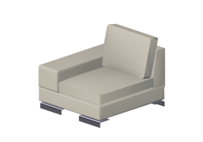 Divani 3D - Divano componibile in pelle - Giulio Marelli - Albert 9AB401SX