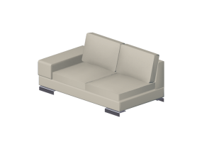 Chairs and Sofas 3D - Modular leather sofa - Giulio Marelli - Albert 9AB403SX