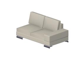 Sof&aacute;s 3D - Sof&aacute; modular de couro - Junlio Marelli - Albert 9AB403DX