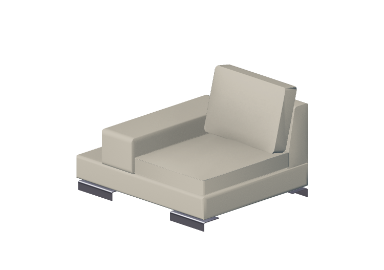Poltronas y Sofás 3D - Sofá modular de cuero - Giulio... Poltronas y Sofás 3D - Sofá modular de cuero - Giulio...