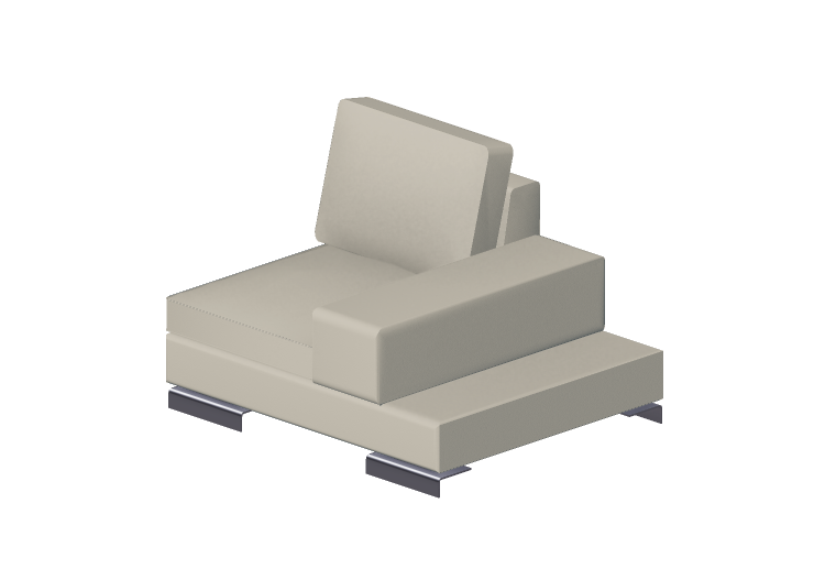 Chairs and Sofas 3D - Modular leather sofa - Giulio Marelli... Chairs and Sofas 3D - Modular leather sofa - Giulio Marelli...