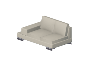 Chairs and Sofas 3D - Modular leather sofa - Giulio Marelli - Albert 9AB302SX
