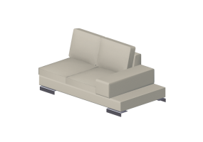 Poltronas y Sof&aacute;s 3D - Sof&aacute; modular de cuero - Giulio Marelli - Albert 9AB302DX