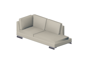 Poltronas y Sof&aacute;s 3D - Sof&aacute; modular de cuero - Giulio Marelli - Albert 9AB105