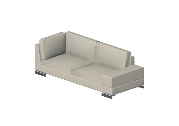 Sofás 3D - Sofá modular de couro - Junlio Marelli - Albert... Sofás 3D - Sofá modular de couro - Junlio Marelli - Albert...