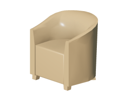 3D Sessel und Sofas - Ledersessel - Giulio Marelli - Alice 9AC201
