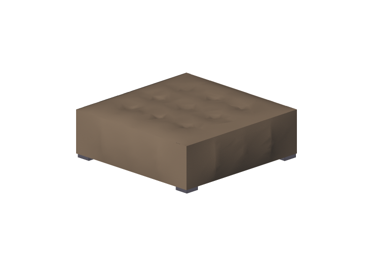 3D Sessel und Sofas - Pouf aus Leder - Giulio Marelli -... 3D Sessel und Sofas - Pouf aus Leder - Giulio Marelli -...