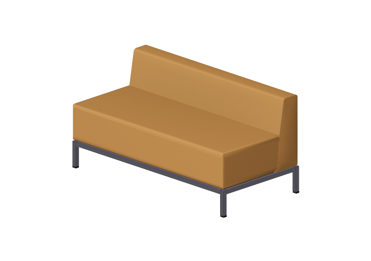 3D Sessel und Sofas - Ledersofa modular mit Zwischenelement... 3D Sessel und Sofas - Ledersofa modular mit Zwischenelement...