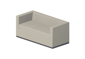 Divani 3D - Divano in pelle - Giulio Marelli - Ascot Low 9AS402