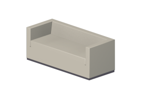 Divans 3D - Canap&eacute; en cuir - Giulio Marelli - Ascot low 9AS403