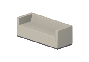 3D Sessel und Sofas - Ledersofa - Giulio Marelli - Ascot low 9AS404