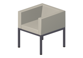 Divans 3D - Fauteuil en cuir - Giulio Marelli - Ascot Mini 9AS501