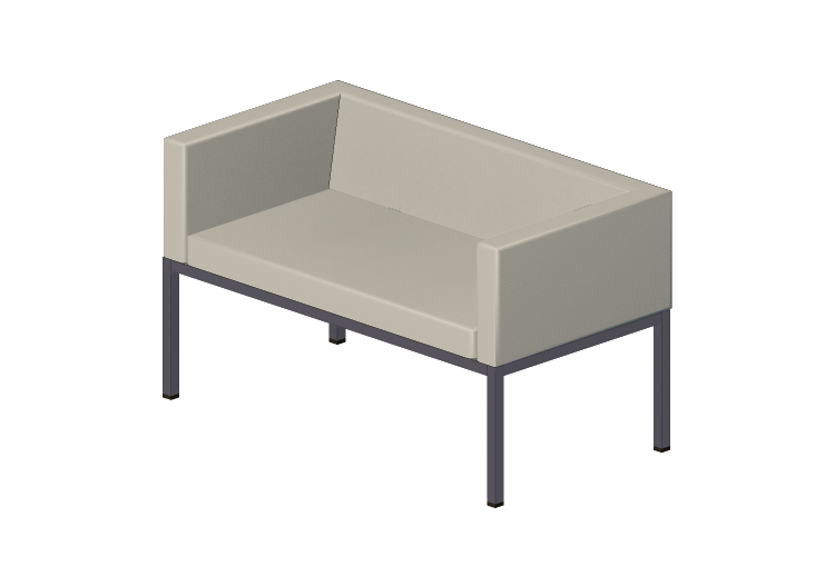 Chairs and Sofas 3D - Two seater leather sofa - Giulio... Chairs and Sofas 3D - Two seater leather sofa - Giulio...