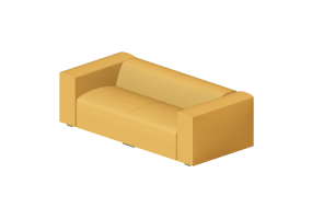 3D Sessel und Sofas - Ledersofa Zweisitzer - Giulio Marelli &ndash; Andrew 9AW201